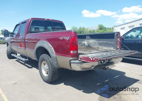 2004 Ford F-250 Lariat/Xl/Xlt из США, поврежденный, VIN 1FTNW21PX4EC52777